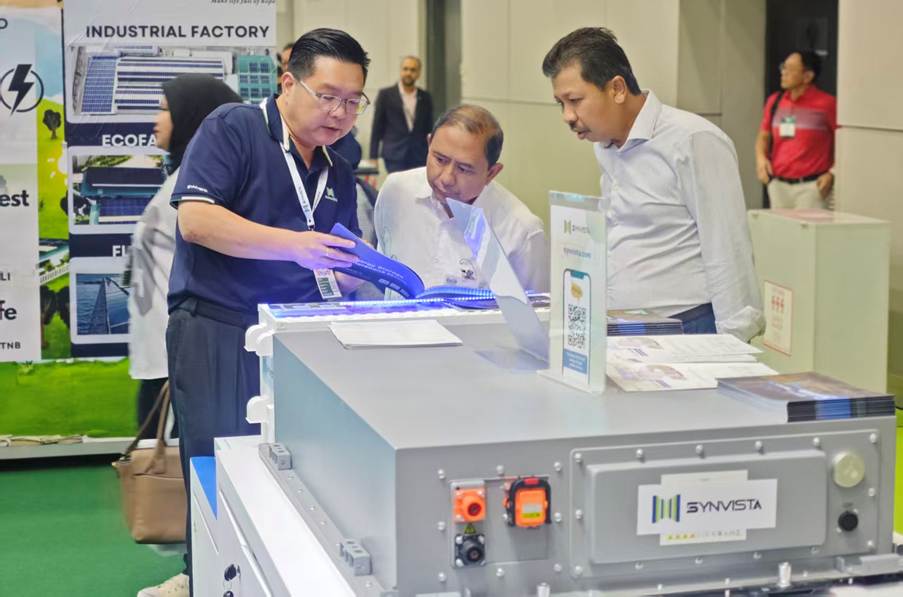 SynVista BESS battery pack sample