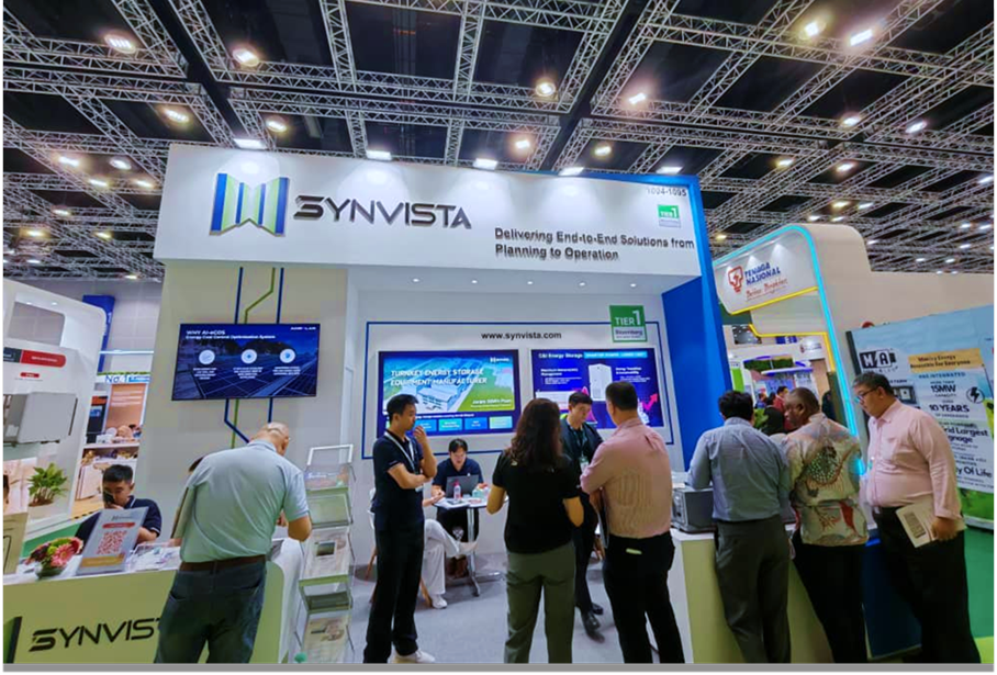 SynVista C&I Energy Storage Solutions booth at IGEM 2025